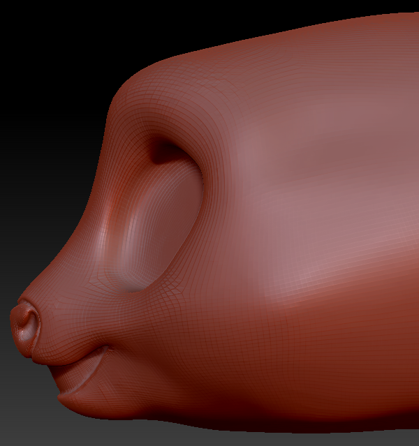 Western Kemono Cow Static Jaw Head Base Variant 1
