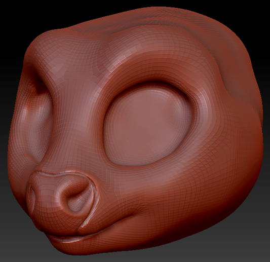 Western Kemono Deer Head Base Variant 2