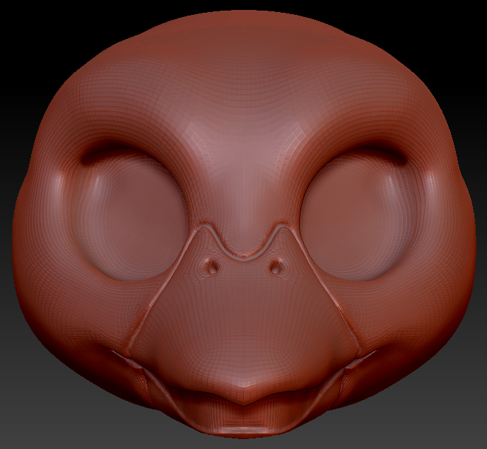 Western Kemono Duck Static Jaw Head Base