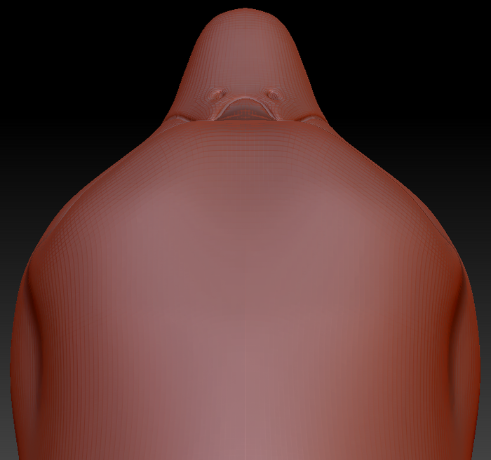 Western Kemono Duck Static Jaw Head Base