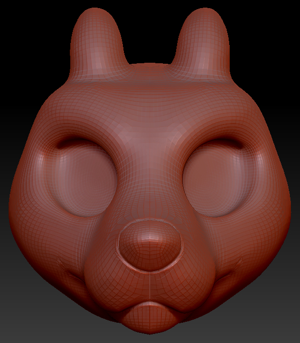 Western Kemono English Bull Terrier Head Base Complex Variant 1