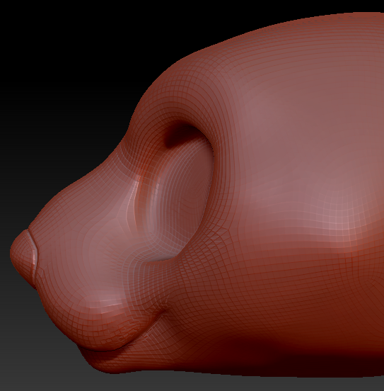 Western Kemono English Bull Terrier Head Base Variant 1