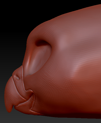 Western Kemono Falcon Head Base