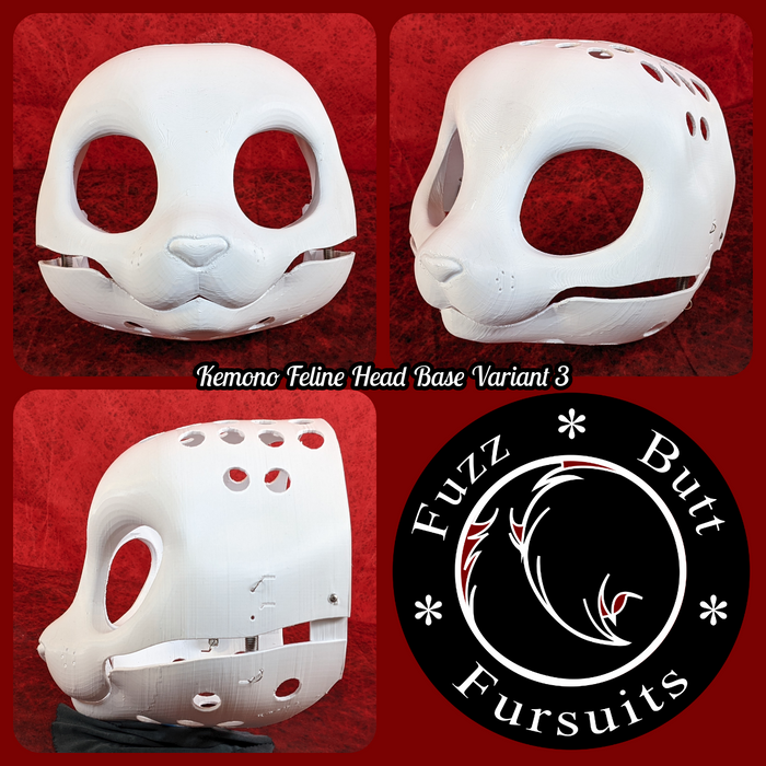 Western Kemono Feline Head Base Variant 3