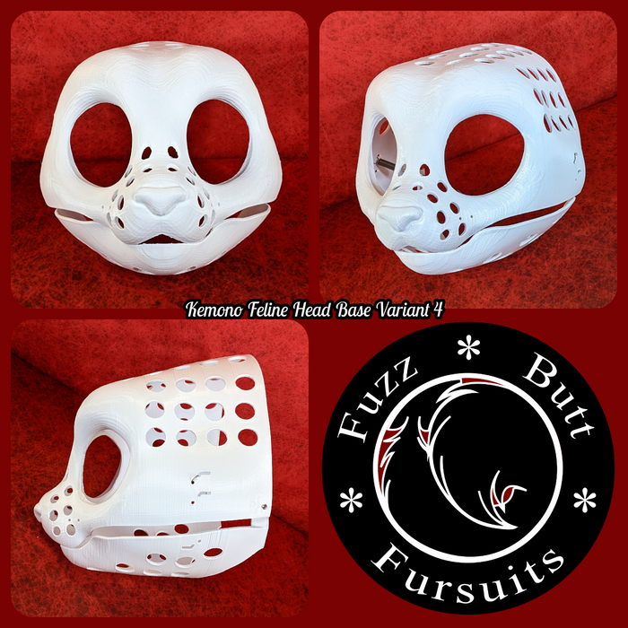 Western Kemono Feline Head Base Variant 4