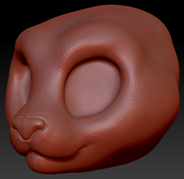 Western Kemono Feline Head Base Variant 5