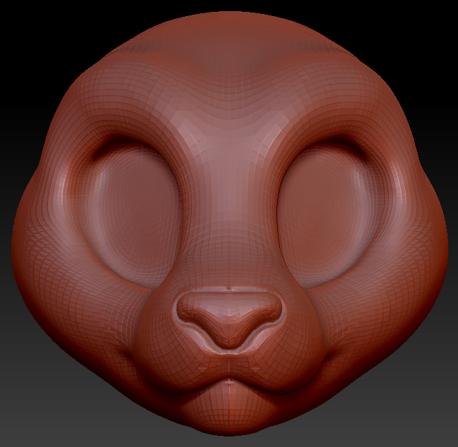 Western Kemono Feline Head Base Variant 5