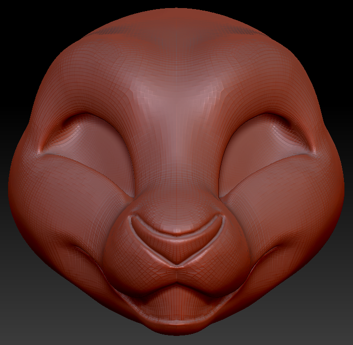 Western Kemono Feline Static Jaw Head Base Variant 1