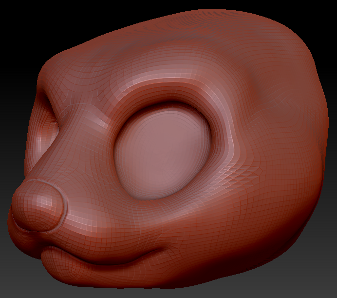 Western Kemono Ferret Head Base Variant 2