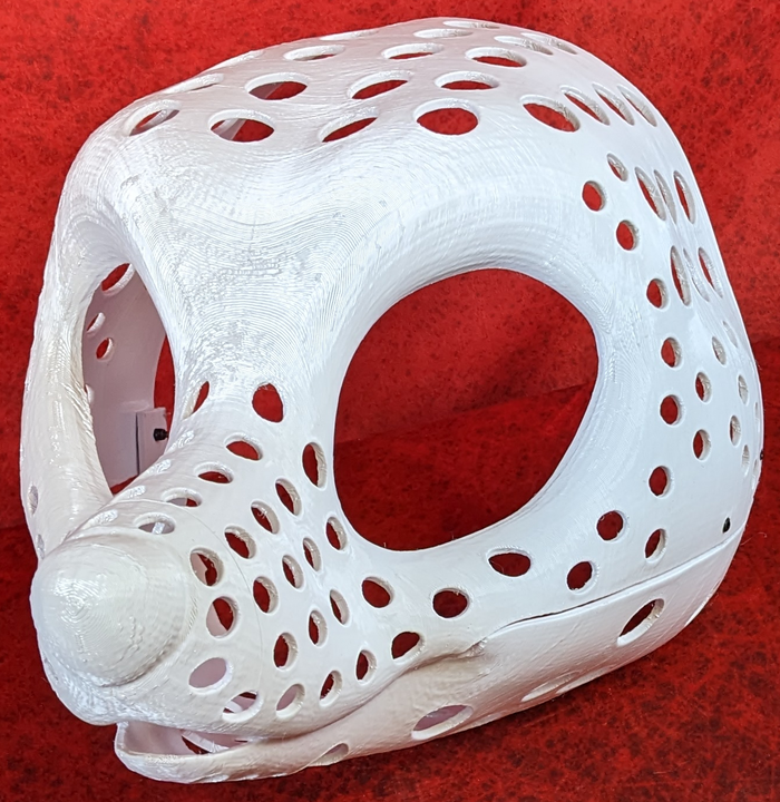 Western Kemono Fox Static Jaw Head Base Variant 1