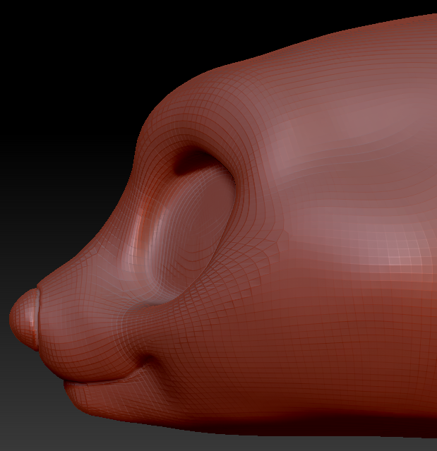 Western Kemono Fruit Bat Head Base Variant 1