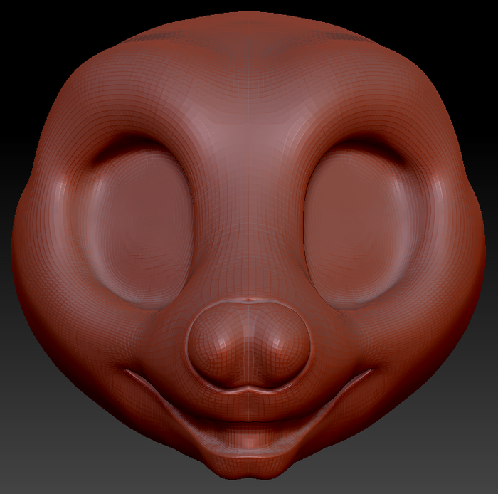 Western Kemono Fruit Bat Static Jaw Head Base