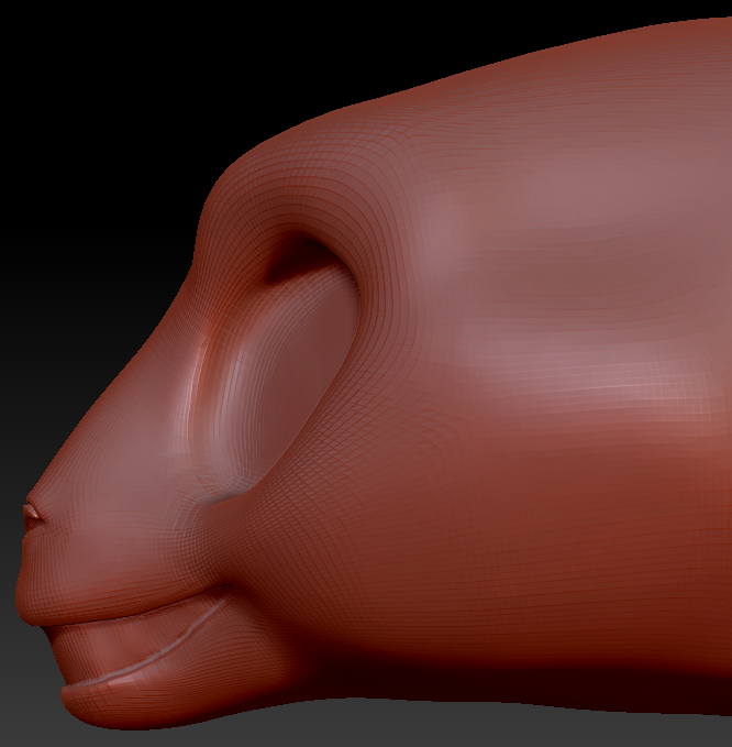 Western Kemono Goat/Sheep Static Jaw Head Base