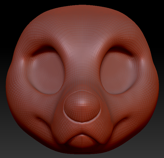 Western Kemono Golden Retriever Head Base