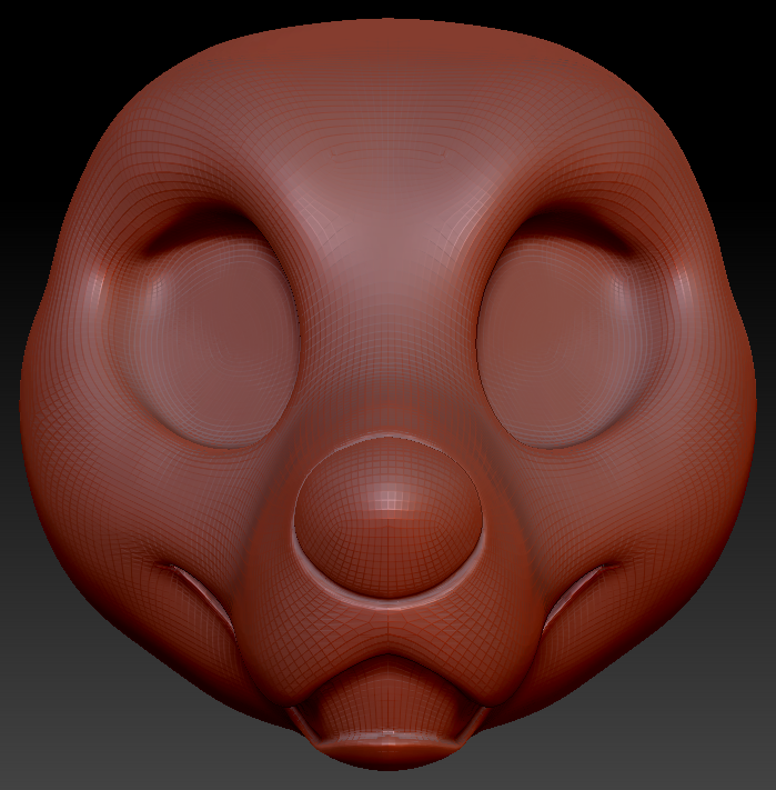 Western Kemono Golden Retriever Static Jaw Head Base