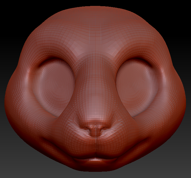 Western Kemono Guinea Pig Head Base Variant 1