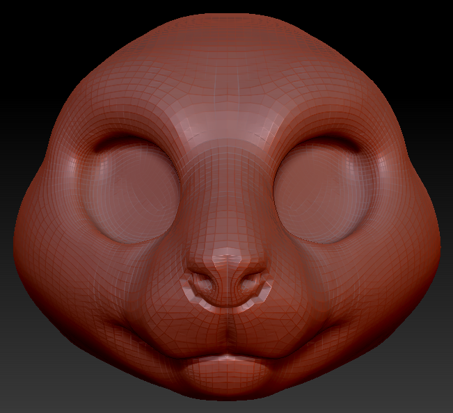 Western Kemono Hamster Head Base