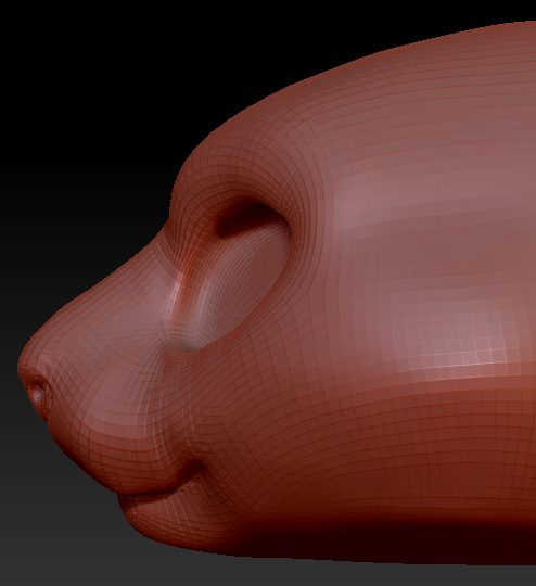 Western Kemono Hamster Head Base