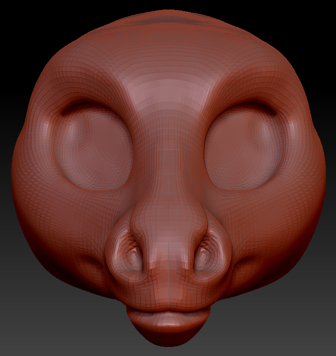 Western Kemono Horse Head Base Variant 1