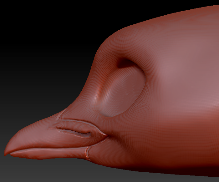 Western Kemono Hummingbird Head Base
