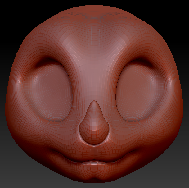 Western Kemono Leaf-nosed Bat Head Base Variant 1