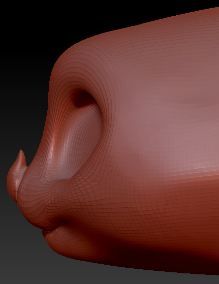 Western Kemono Leaf-nosed Bat Head Base Variant 1