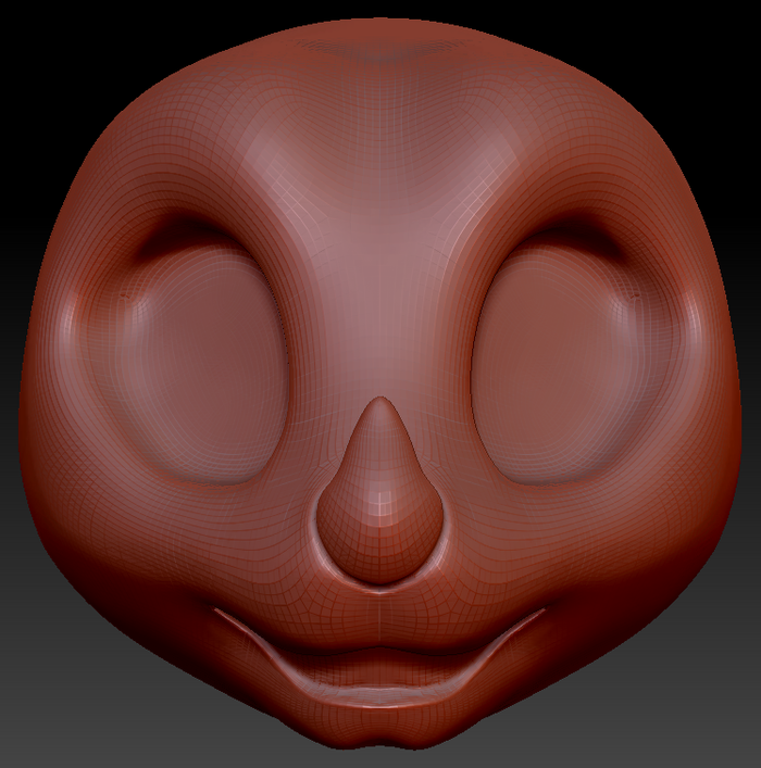 Western Kemono Leaf-nosed Bat Static Jaw Head Base Variant 1