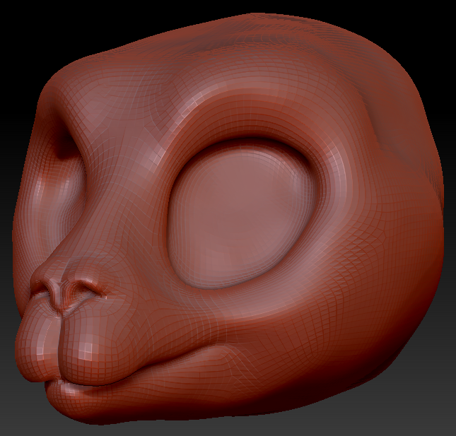 Western Kemono Llama Head Base Variant 1