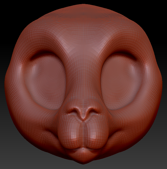 Western Kemono Llama Head Base Variant 1