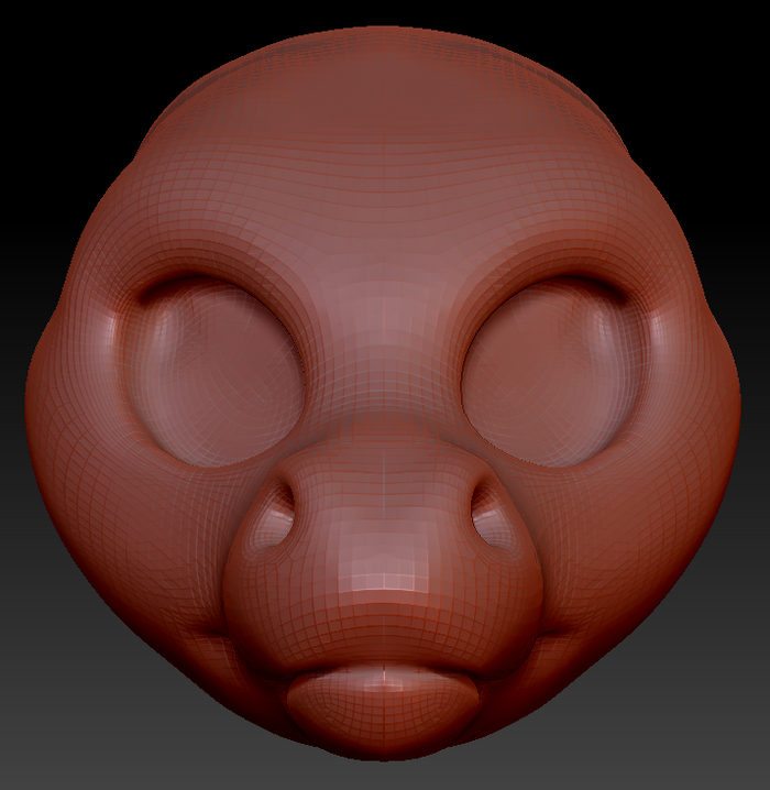Western Kemono Long-nosed Angel Dragon Head Base Variant 1