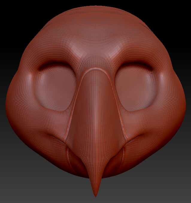 Western Kemono Macaw Parrot Head Base