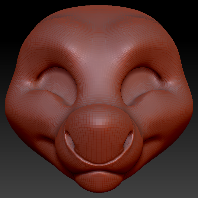 Western Kemono Manokit Head Base Variant 1