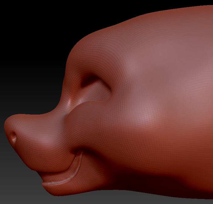 Western Kemono Manokit Static Jaw Head Base