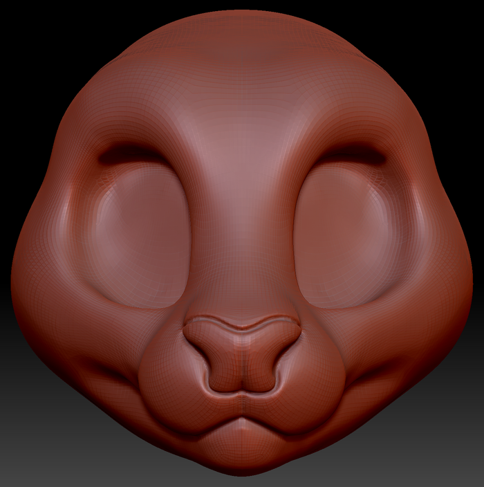 Western Kemono Ocelot Head Base