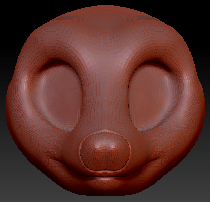 Western Kemono Opossum Head Base Variant 1
