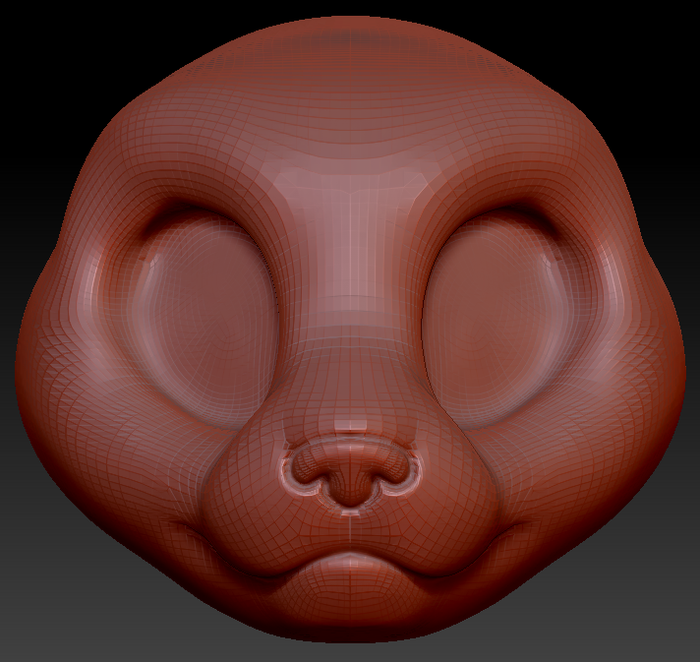 Western Kemono Pallas Cat Head Base Variant 1