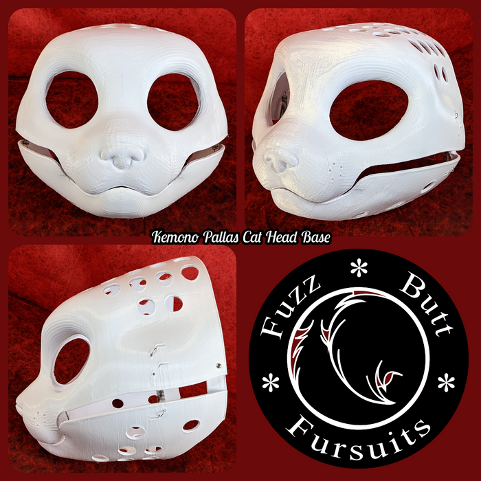 Western Kemono Pallas Cat Head Base