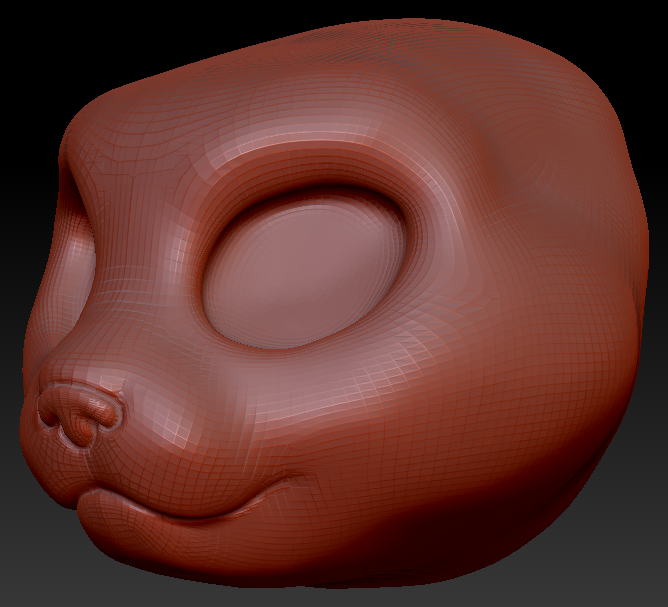 Western Kemono Pallas Cat Head Base