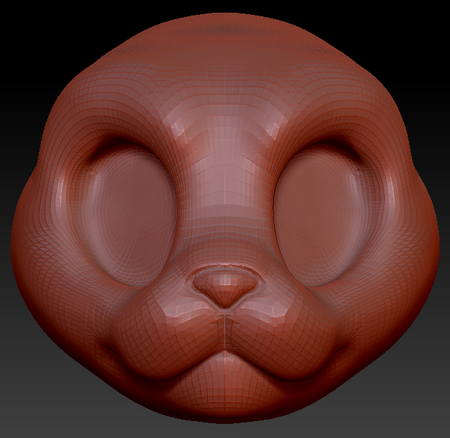 Western Kemono Persian Cat Head Base Variant 1