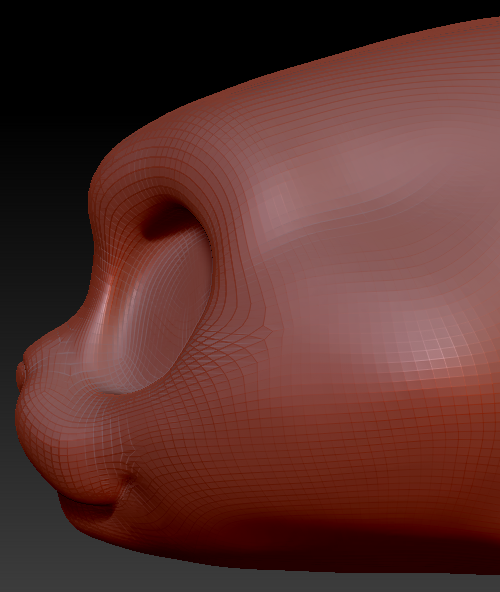 Western Kemono Persian Cat Head Base Variant 1