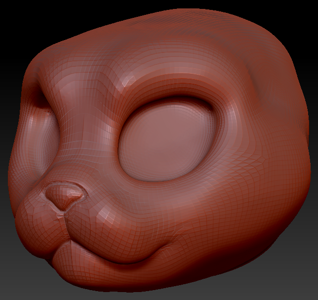 Western Kemono Persian Cat Head Base