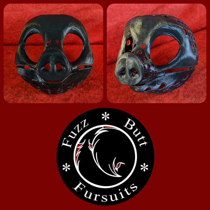Western Kemono Pig Head Base Variant 1