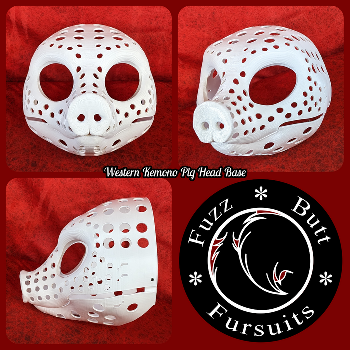 Western Kemono Pig Head Base