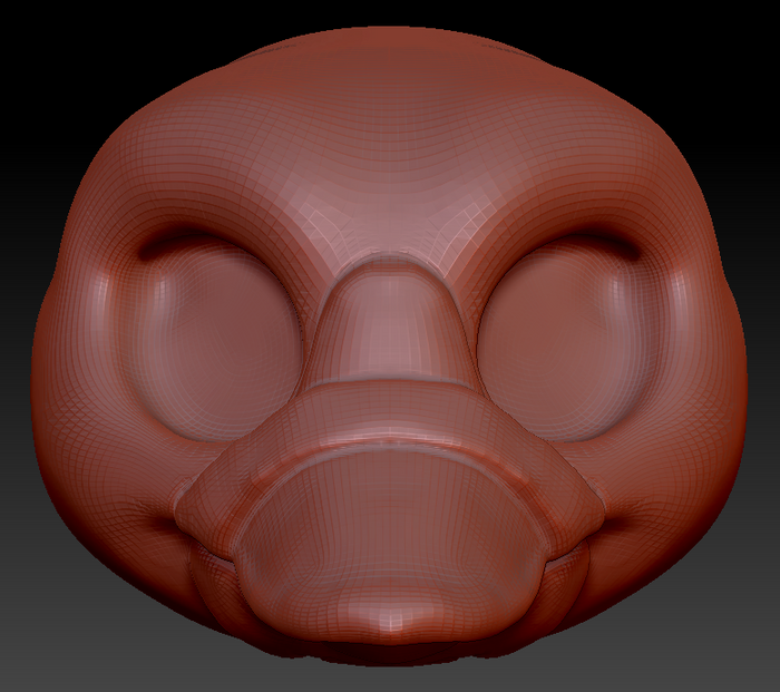 Western Kemono Platypus Head Base