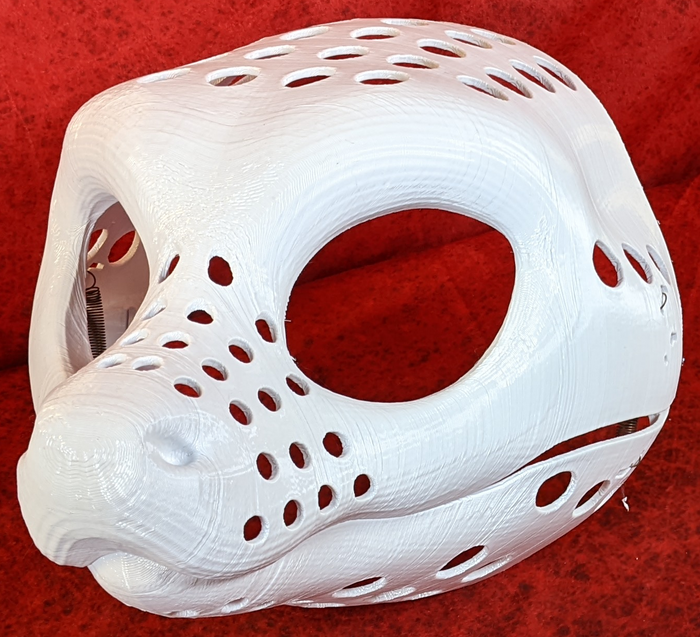 Western Kemono Rainbow Boa Head Base