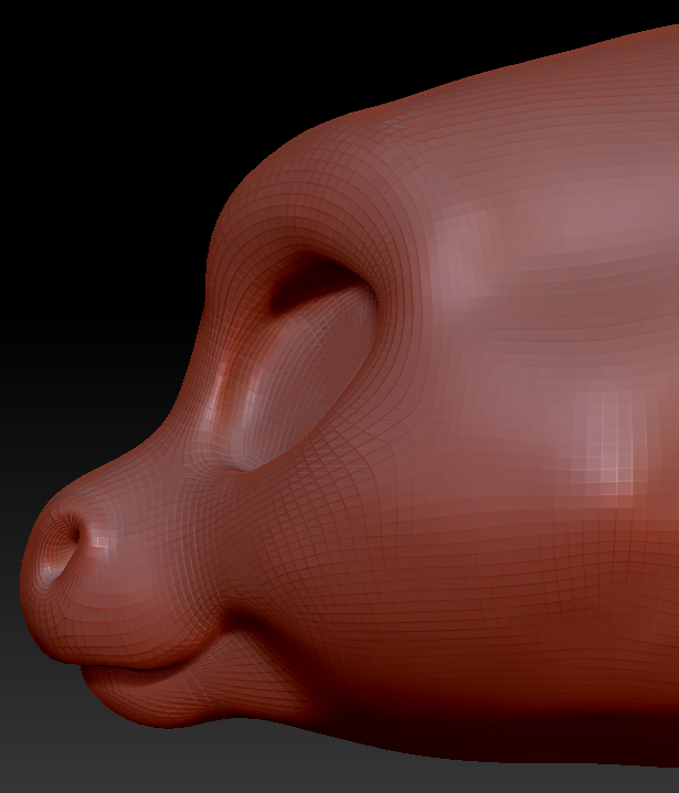 Western Kemono Round-nosed Dragon Head Base Variant 1
