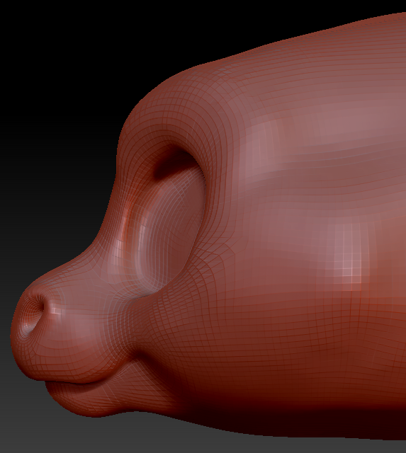 Western Kemono Round-nosed Dragon Head Base Variant 3