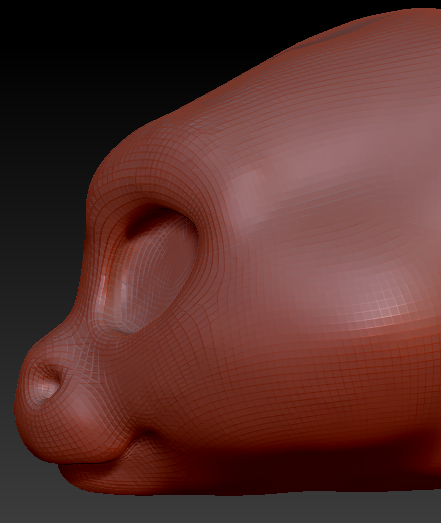 Western Kemono Round-nosed Dragon Head Base