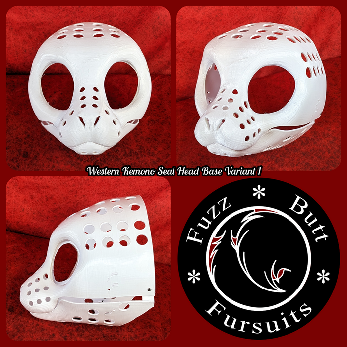Western Kemono Seal Head Base Variant 1