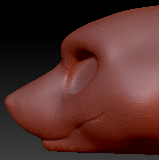 Western Kemono Sergal Head Base Variant 2
